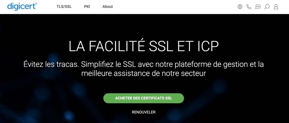 DigiCert - Le meilleur pour les certificats SSL Premium