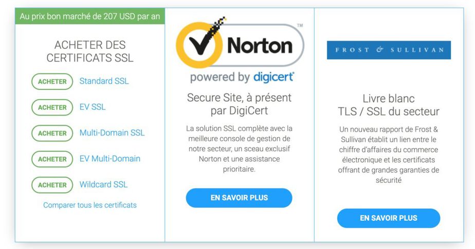 DigiCert - Le meilleur pour les certificats SSL Premium