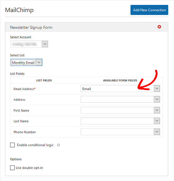  Créez un formulaire d'abonnement Mailchimp