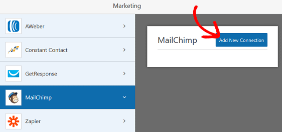 Connectez votre formulaire à Mailchimp