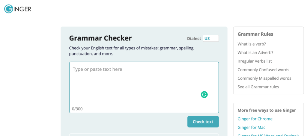 All Simple Grammar Checker
