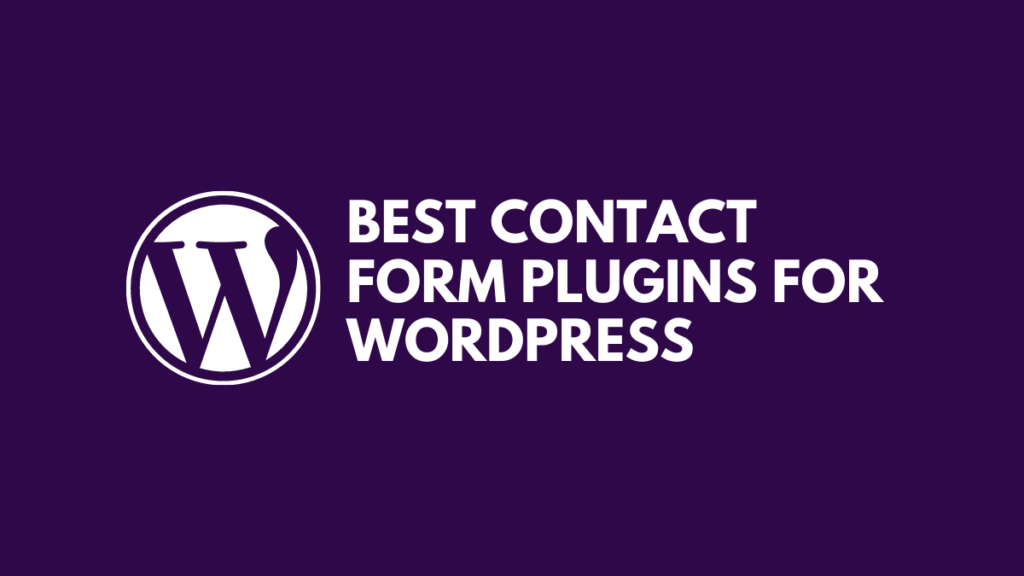 Best Contact Form Plugins for wordpress